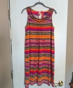 Tommy hilfiguer beaded  dress med size